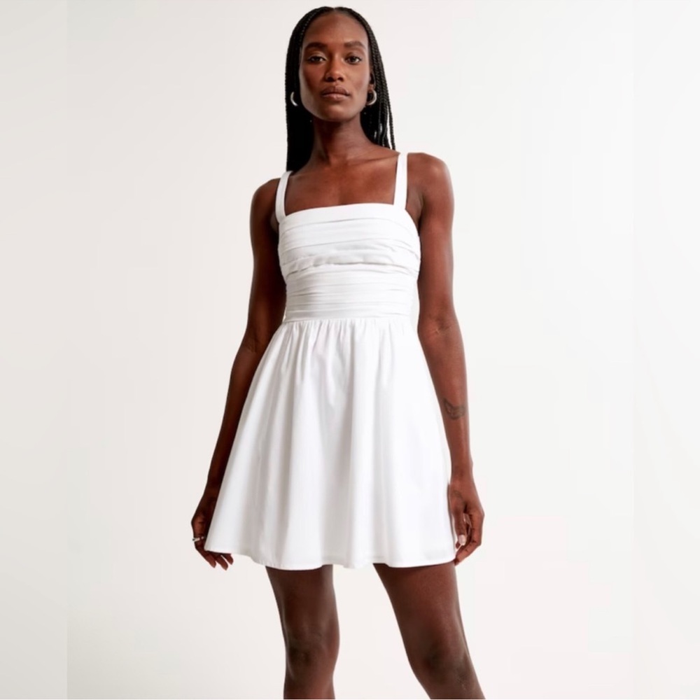 NWT Abercrombie & Fitch Emerson Poplin Mini Dress